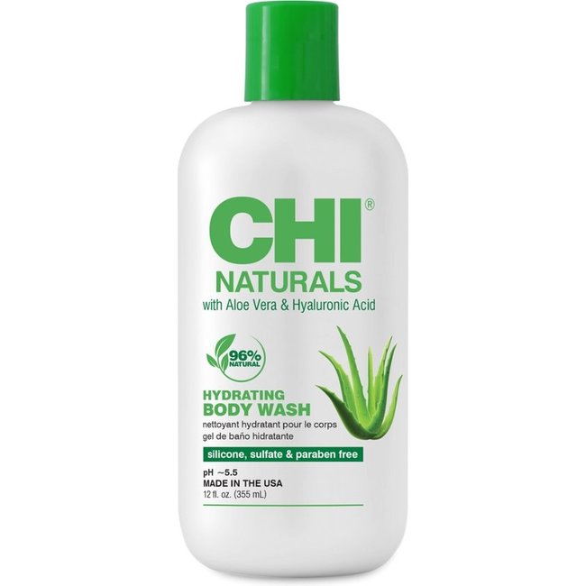 CHI Naturals Hydrating Body Wash, 355ml