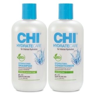 CHI Duo Pack HydrateCare 355ml Shampoo + 355 ml Conditioner