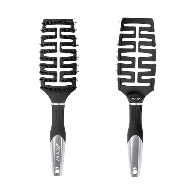 MAX PRO Detangler Brush - Silver