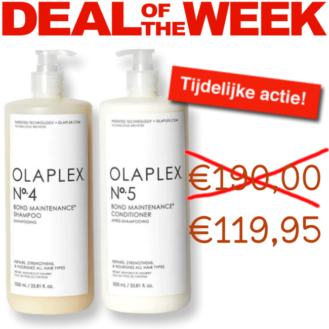 Olaplex PACK DUO N° 4 + No.5 - 2 x 1000ml