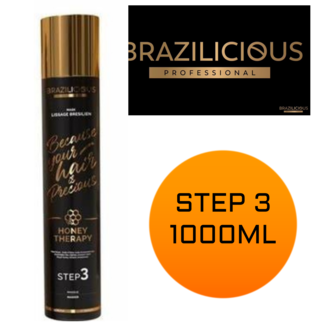 BRAZILICIOUS ÉTAPE 3 Miel Thérapie Kératine 1 X 1000ml