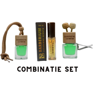 BARBERIUM AUTO GEUREN Combo Set 3 Produits (Choisissez Votre Parfum)