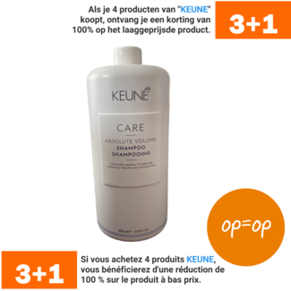 KEUNE CARE Absolute Volume Shampoo, 1000ml