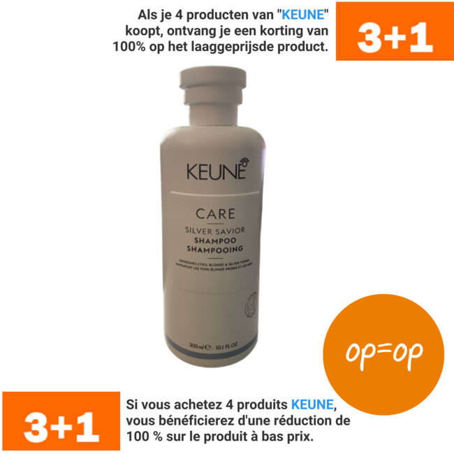 KEUNE CARE Silver Savior shampoo, 300 ml