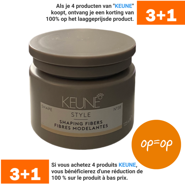 KEUNE Style Shaping Fibers 125 ml No 38