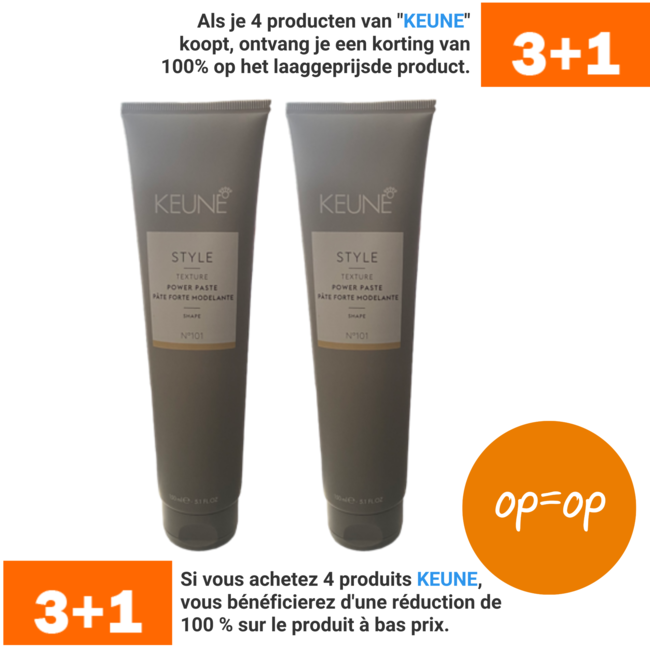 KEUNE 2 x Style Power Paste 150 ml No 101