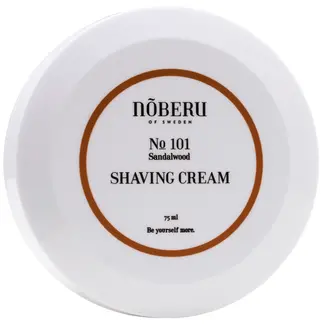 NOBERU Crème à Raser - Bois de Santal, 75ml