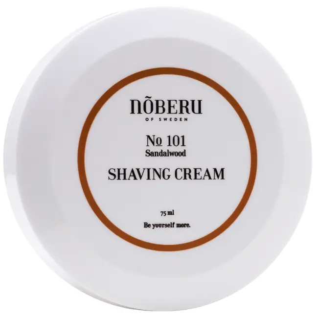 NOBERU Shaving Cream - Sandalwood, 75ml