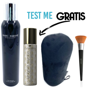 MARC INBANE TanningSpray - 200 ml + Gant + Brosse + Spray Curasano 50 ml