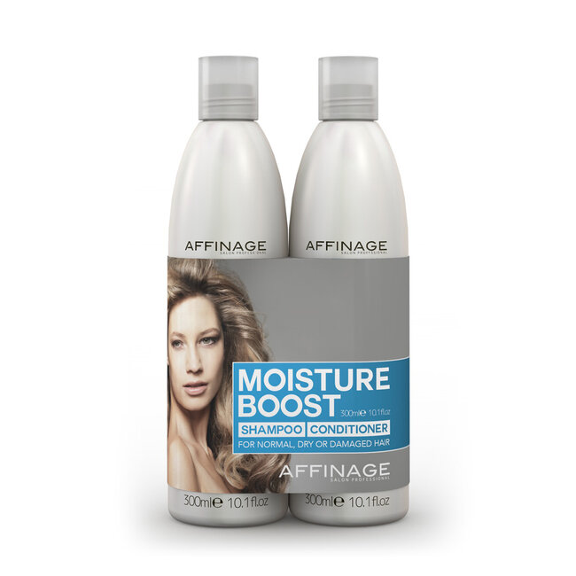 AFFINAGE Affinage Care & Style Moisture Boost Shampoo/Conditioner Duo 300ml