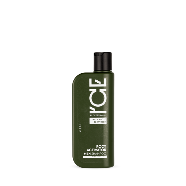 ICE-Professional Root Activator/Fortifiant Racines Anti-Chute homme shampoing 250ml