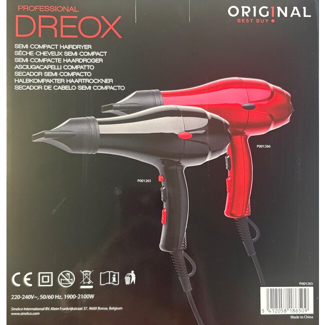 Original DREOX Traditionele haardroger