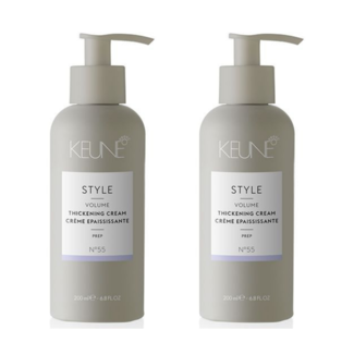 KEUNE 2 x Keune Style Thickening Cream 200 ml No 55