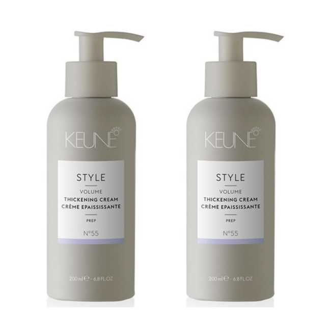 KEUNE 2 x Keune Style Thickening Cream 200 ml No 55