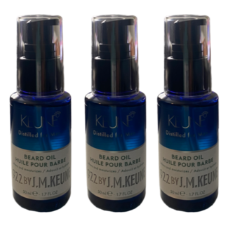 KEUNE 3 x  1922 Beard Oil, 50ml