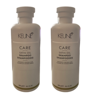 KEUNE 2 x CARE Satin Oil Shampoo, 300ml