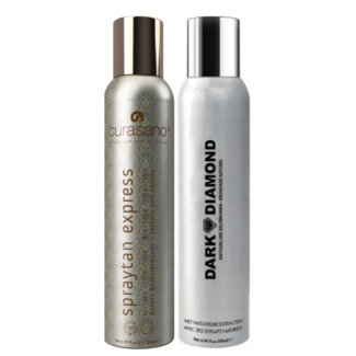 CURASANO PACK DUO - 200ml SprayTan Curasano + 200ml Dark Diamond