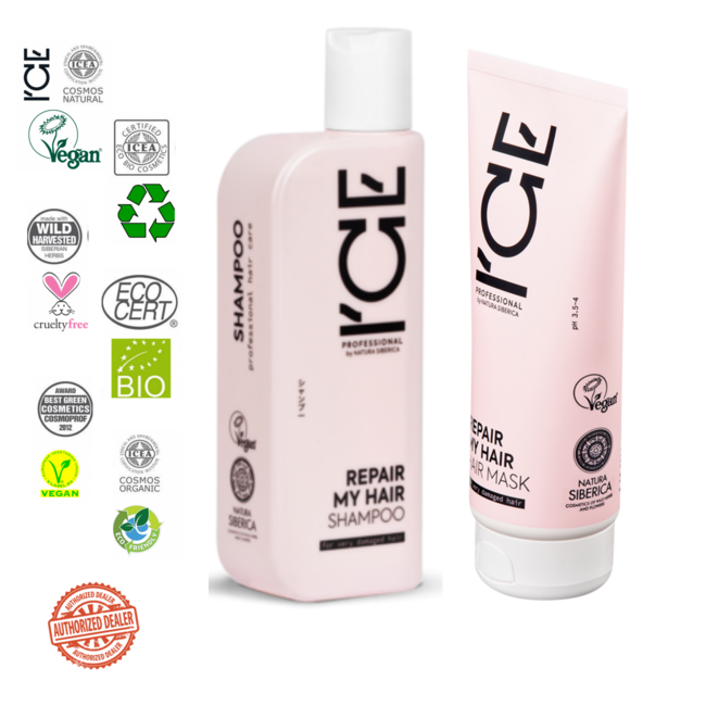 ICE-Professional REPAIR MY HAIR Shampoo 250ml + Mask 200ml