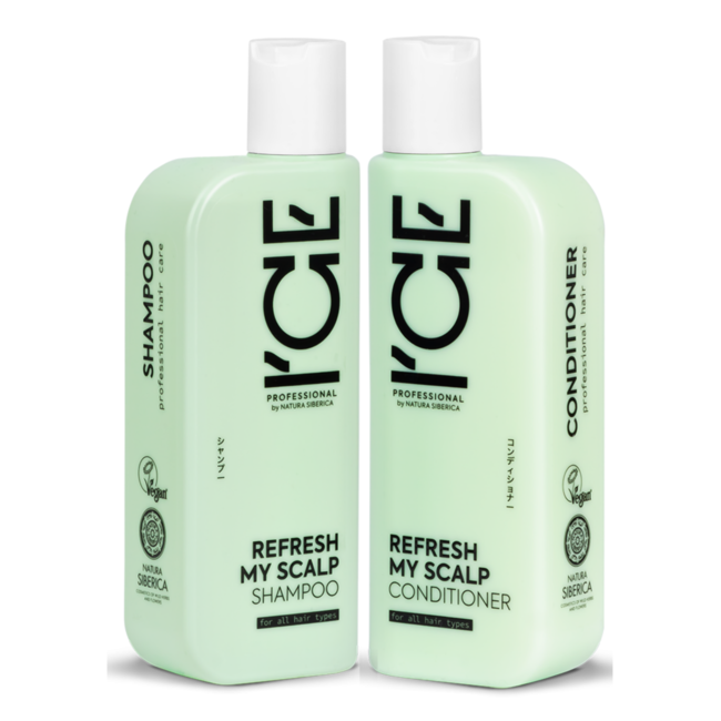 ICE-Professional Duo Set REFRESH MY SCALP Shampoo / Conditioner, 2 x 250ml