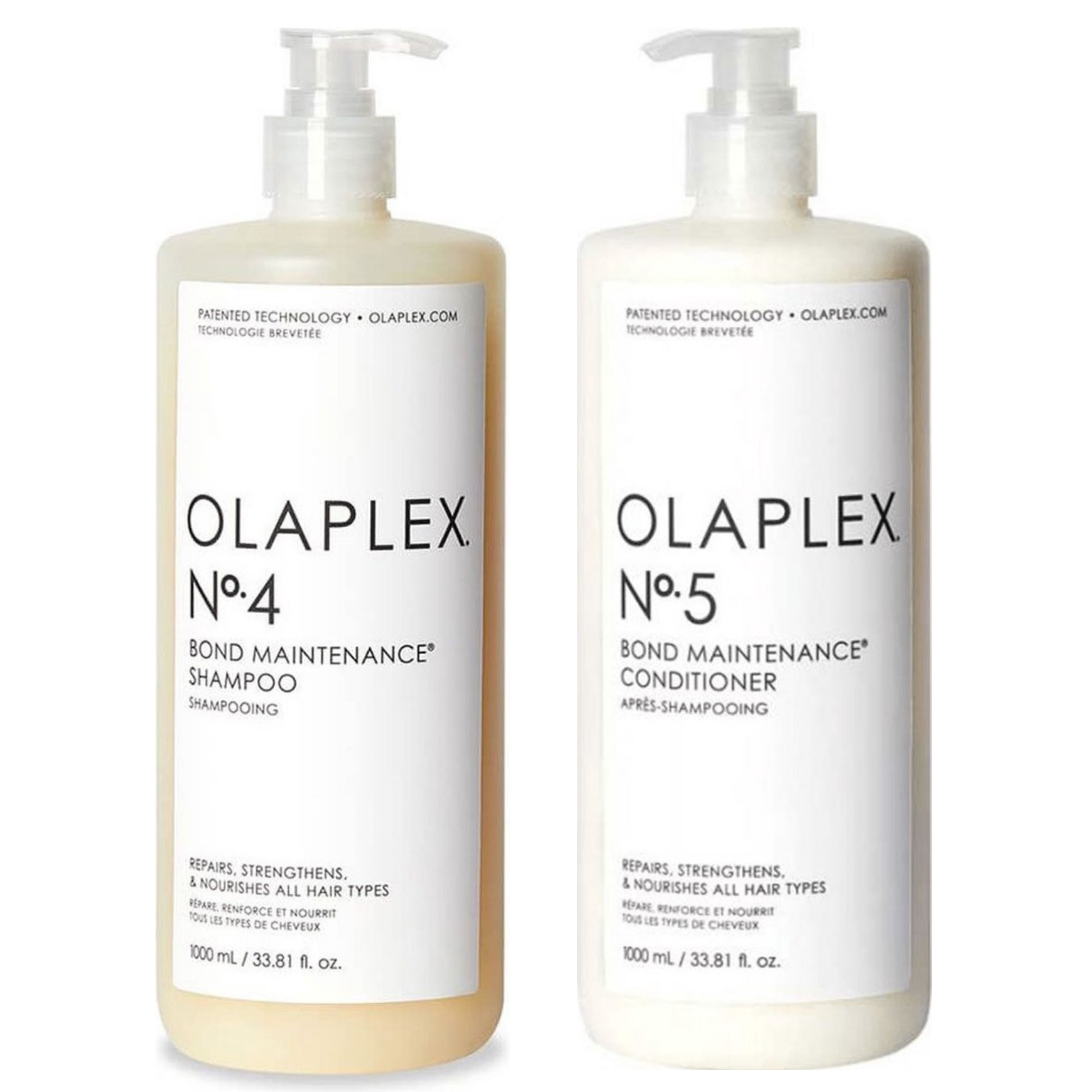 OLAPLEX No.4P & No.5P セット(各1000ml) olaplex DUO PACK No. 4 + No.5 - 2 x 1000ml te koop bij