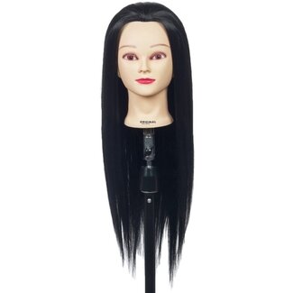 Original EXERCISE HEAD - JESSY LONG HAIR TRAINING HEAD 100% SYNTHETIC