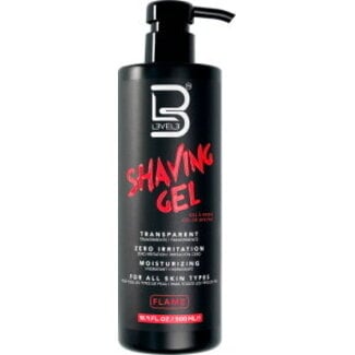 L3VEL3 Shaving Gel Flame 500ml