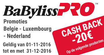 Cash Back Promotie Babyliss Pro