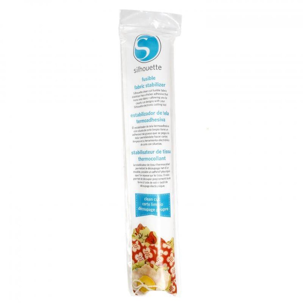 Silhouette Fusible Fabric Stabilizer -Clean Cut Silhouette Fusible Fabric Stabilizer -Clean Cut