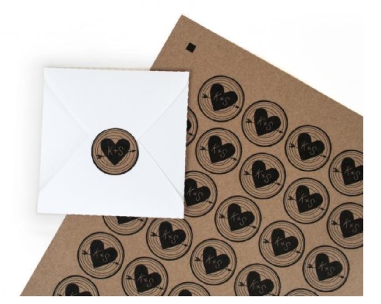 Silhouette Stickervellen - Kraftpapier