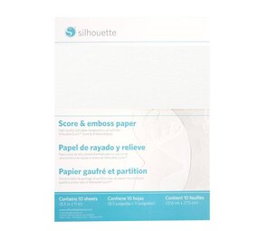 Silhouette Score & Reliëfpapier (8.5x11") Silhouette Score & Reliëfpapier (8.5x11")