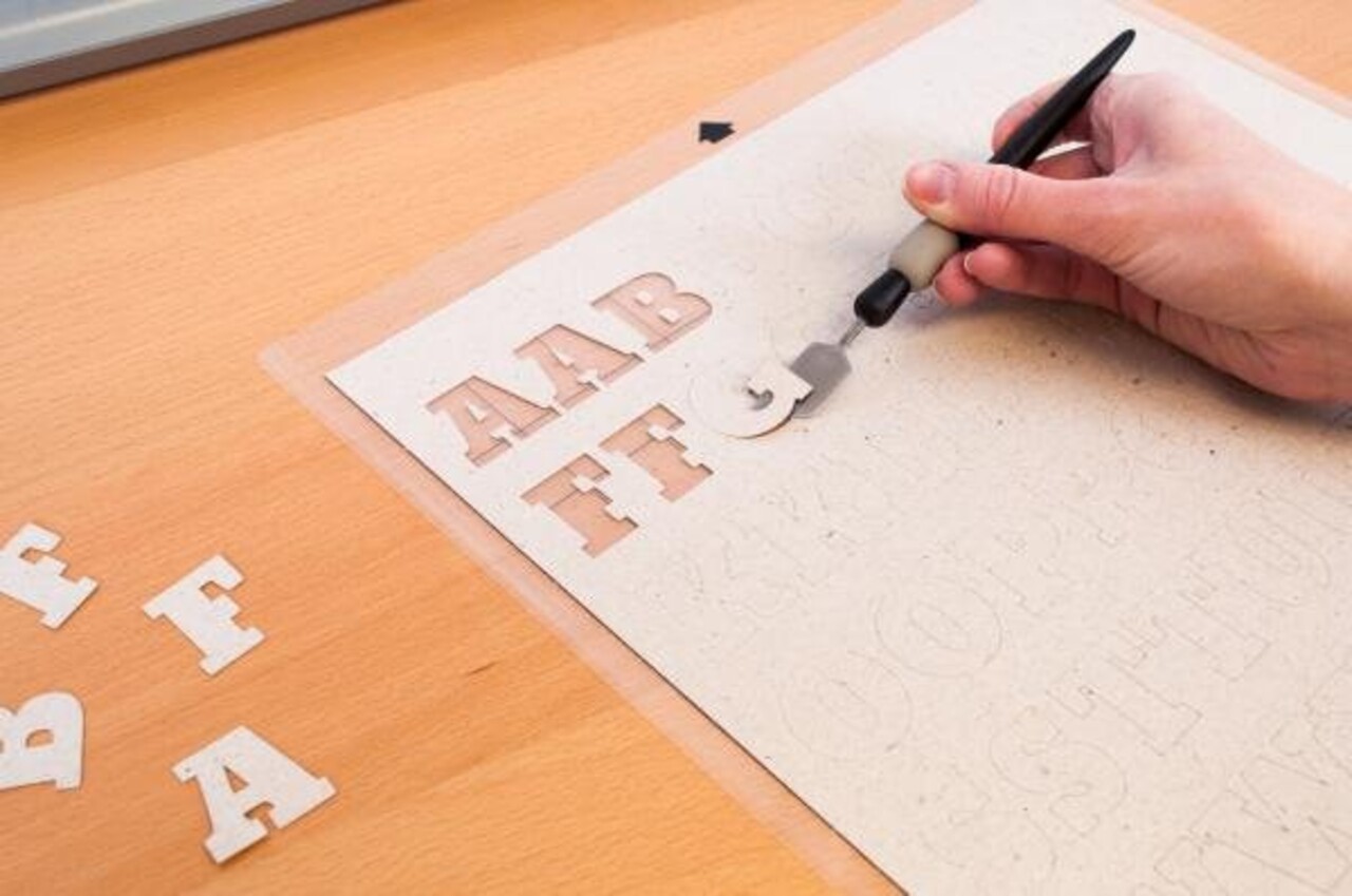Silhouette Chipboard Silhouette Chipboard