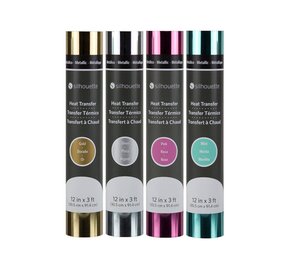 Silhouette Metallic Heat Transfer - Mint Silhouette Metallic Heat Transfer - Mint