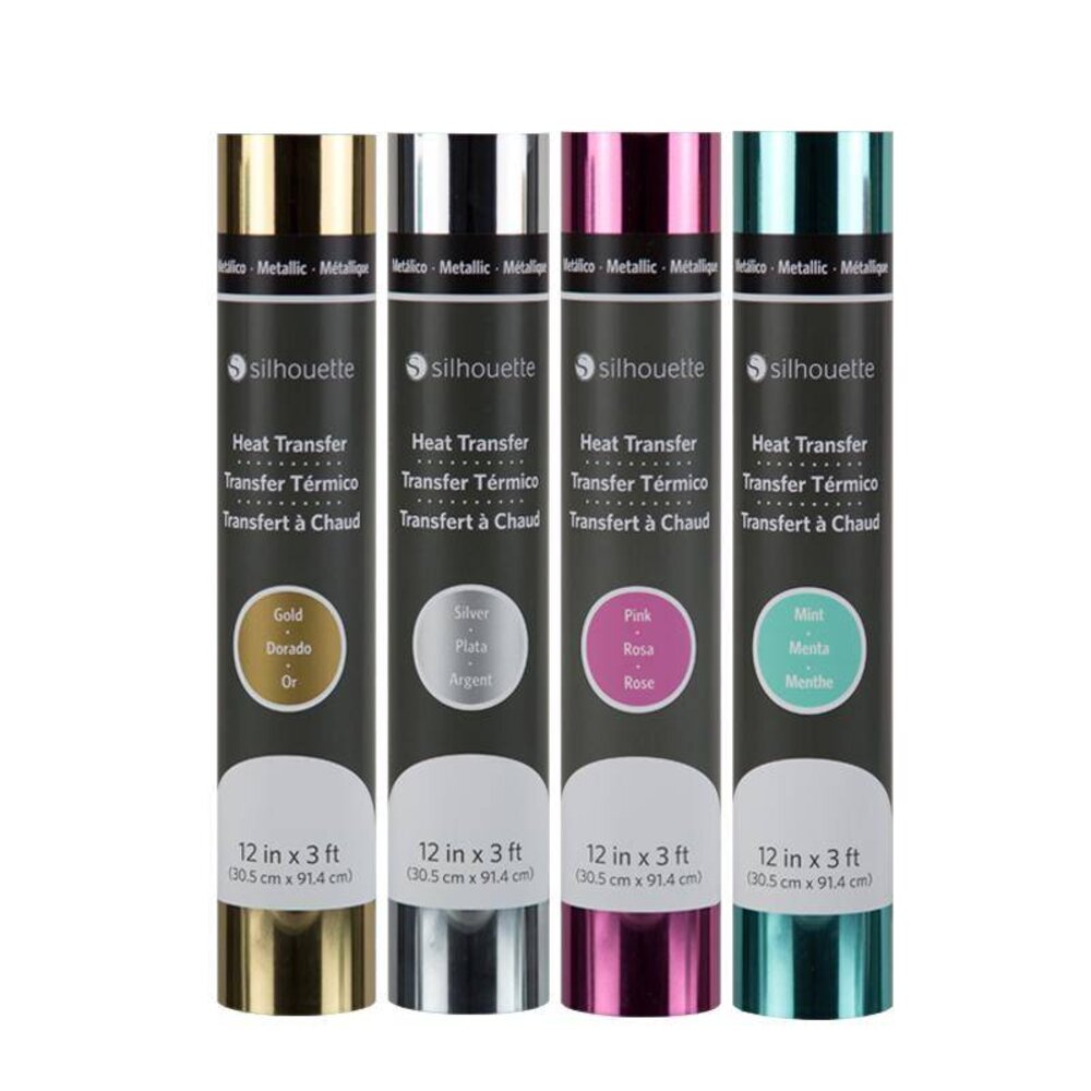 Silhouette Metallic Heat Transfer - Pink Silhouette Metallic Heat Transfer - Pink