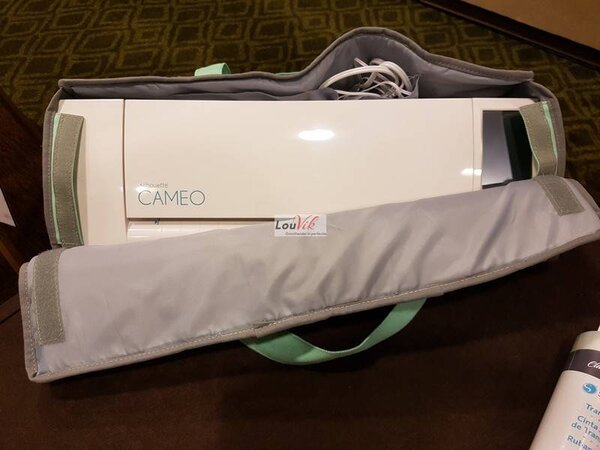 Silhouette Cameo 1 - 2 Light Tote - Green Silhouette Cameo 1 - 2 Light Tote - Green