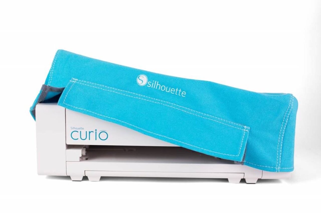 Silhouette Curio Dust Cover - Blue Silhouette Curio Dust Cover - Blue