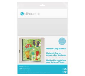 Silhouette Printbare Statische vinyl - Transparant Silhouette Printbare Statische vinyl - Transparant