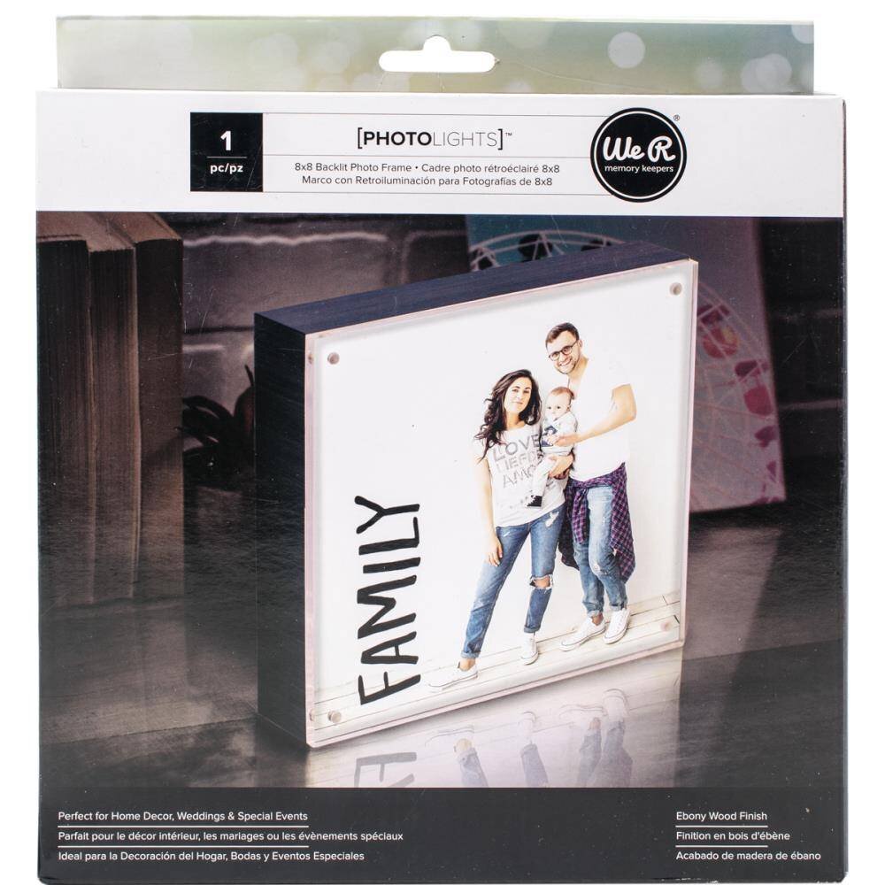 Photolight kader Ebony vierkant (20 x 20 cm)