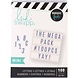 Mini - Mega Pack Cijfers en Letters Blue Mini - Mega Pack Cijfers en Letters Blue