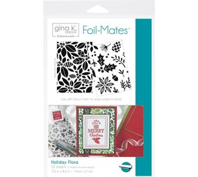 Foilmates Gina K - Holiday Flora Foilmates Gina K - Holiday Flora