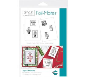 Foilmates Gina K - Joyful Holiday Foilmates Gina K - Joyful Holiday