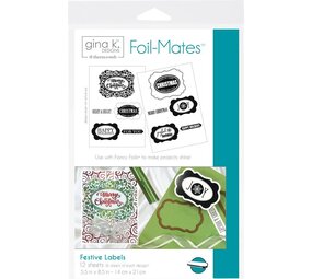 Foilmates Gina K - Festive Labels Foilmates Gina K - Festive Labels