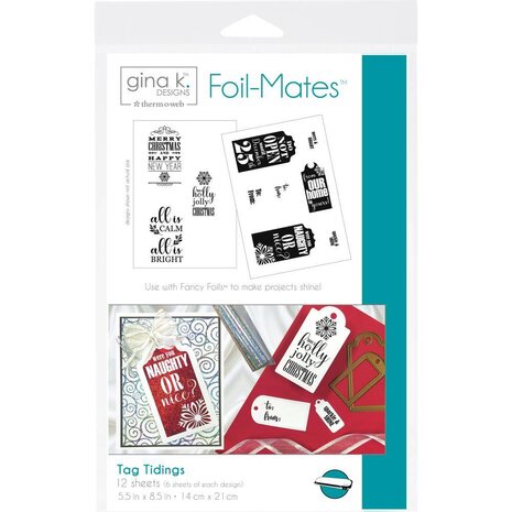 Foilmates Gina K - Tag Tidings Foilmates Gina K - Tag Tidings
