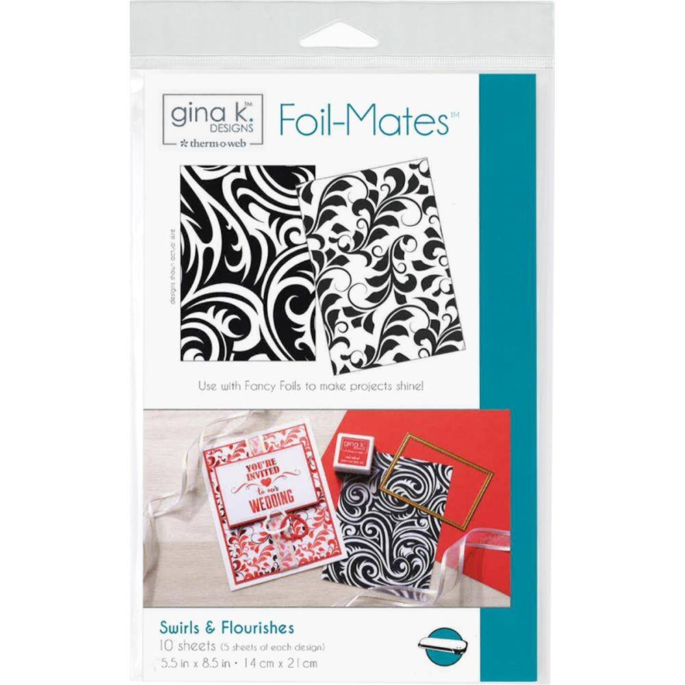 Foilmates Gina K - Swirls&flourishes Foilmates Gina K - Swirls&flourishes