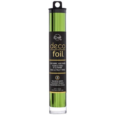 Deco Foil Spring Green