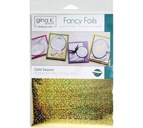 Gina K. Foils: Gold Sequins Gina K. Foils: Gold Sequins
