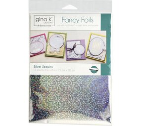 Gina K. Foils: Silver Sequins Gina K. Foils: Silver Sequins