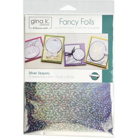 Gina K. Foils: Silver Sequins Gina K. Foils: Silver Sequins