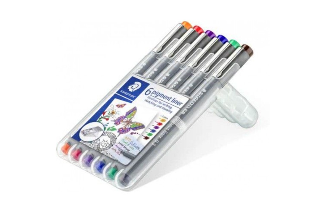Pigment fineliner 6 - Kleur 0,3mm