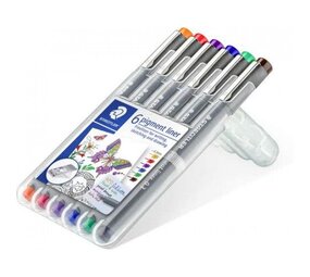Pigment fineliner 6 - Kleur 0,3mm