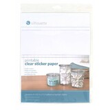 Silhouette Stickervellen - Transparant Silhouette Stickervellen - Transparant